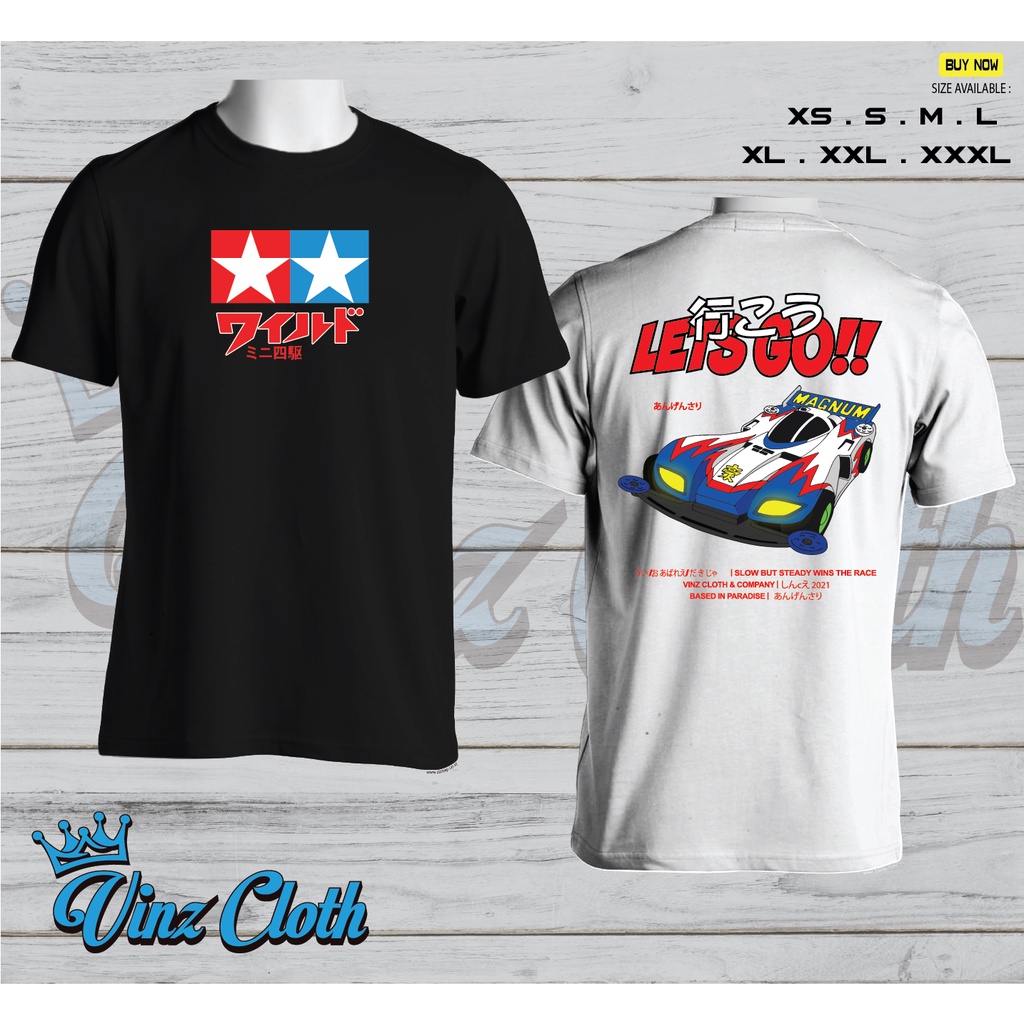 T-Shirt Kaos Tamiya Magnum Saber Best Quality