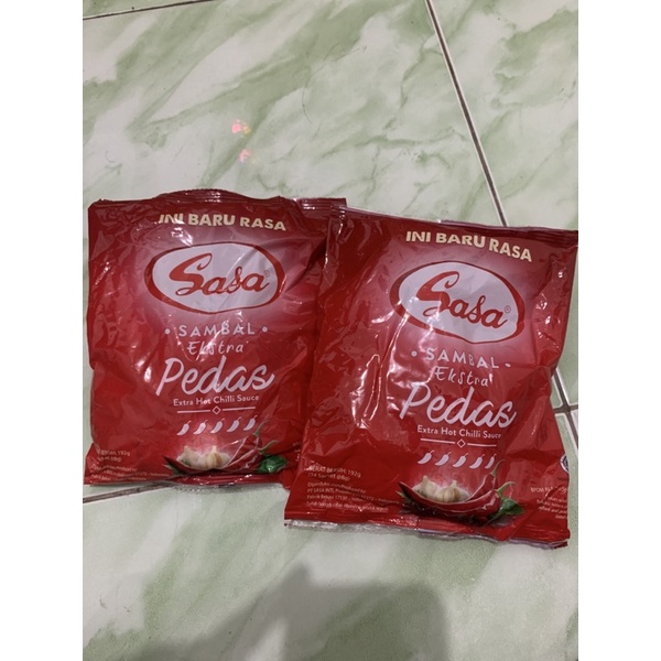 

Sasa saus sambal ekstra pedas