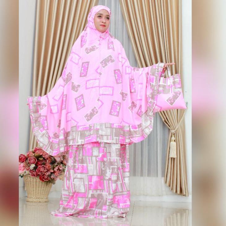 Trend - GMJ1 MUKENA BALI RAYON DEWASA JUMBO .. .. ..