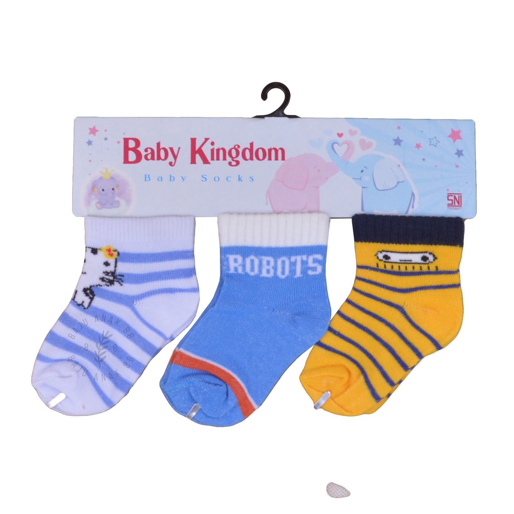 Kaos Kaki  Bayi isi 3  Baby Kingdom - 022.4605