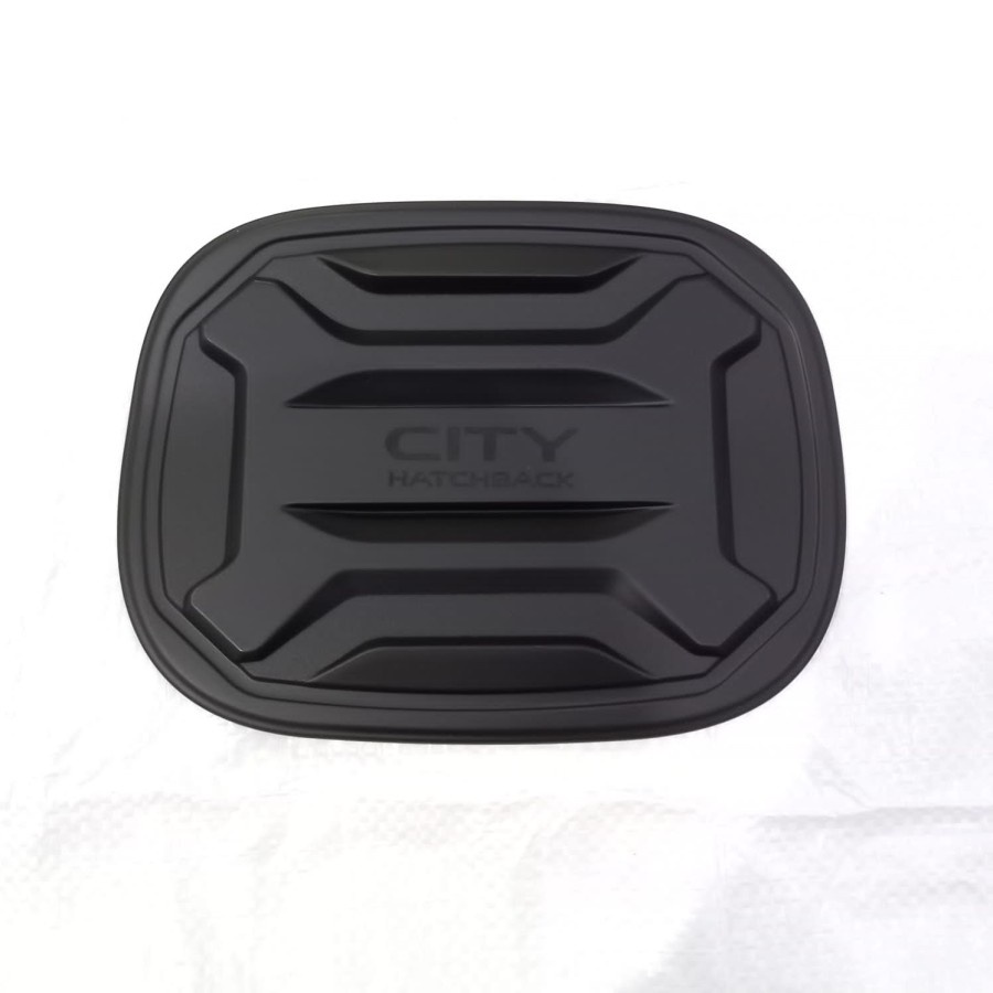 Tank Cover City Hatchback 2021 Up Chrome-Hitam doff