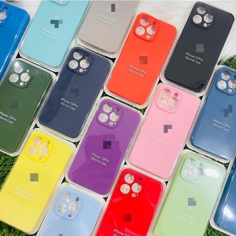 IPHONE 14 14 Max 14 Pro 14 Pro Max Silikon Original Logo Apple iPhone Case Anti Noda