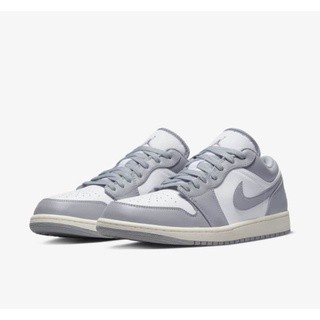 Sepatu Basket Air Jordan 1 Low Vintage Grey High Quality Sneakers