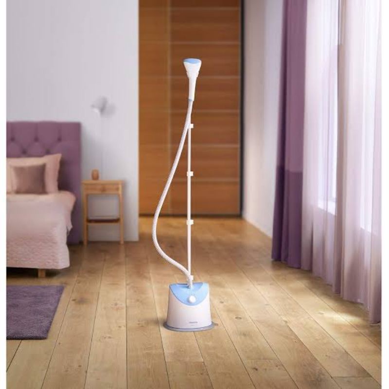 PHILIPS GARMENT STANDING STAND STEAMER IRON SETRIKA UAP BERDIRI BAJU GARMEN KAIN LAUNDRY JAS GAUN GO