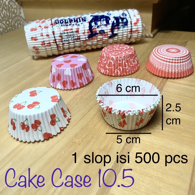 [500 pcs] Kertas Alas Kue Lumpur 10.5” DOLPHIN MOTIF Base 5 cm / Alas Kue Apem / Kertas Alas Pie Buah / Paper Cup Cake Case 10,5” / Kertas Alas Pie / Paper Cup Case Kue 10.5 / Kertas Cup Cake 10,5&quot; / Cake Case MOTIF 10,5 / Kertas Alas 10.5