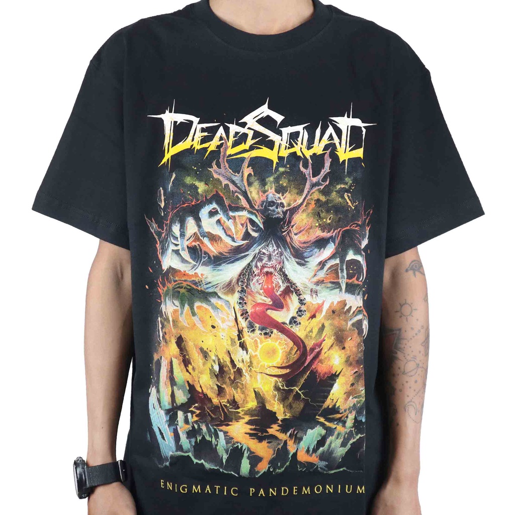 Metalgear Music Original Deadsquad - Enigmatic Pandemonium Tshirt Baju Kaos
