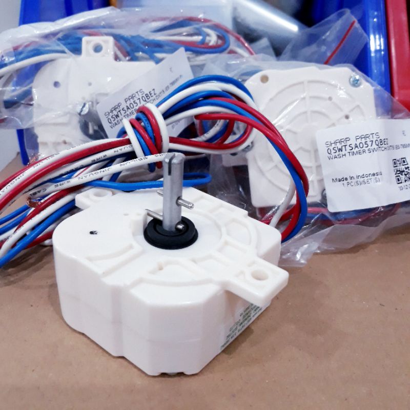 timer mesin cuci sharp 2 tabung original