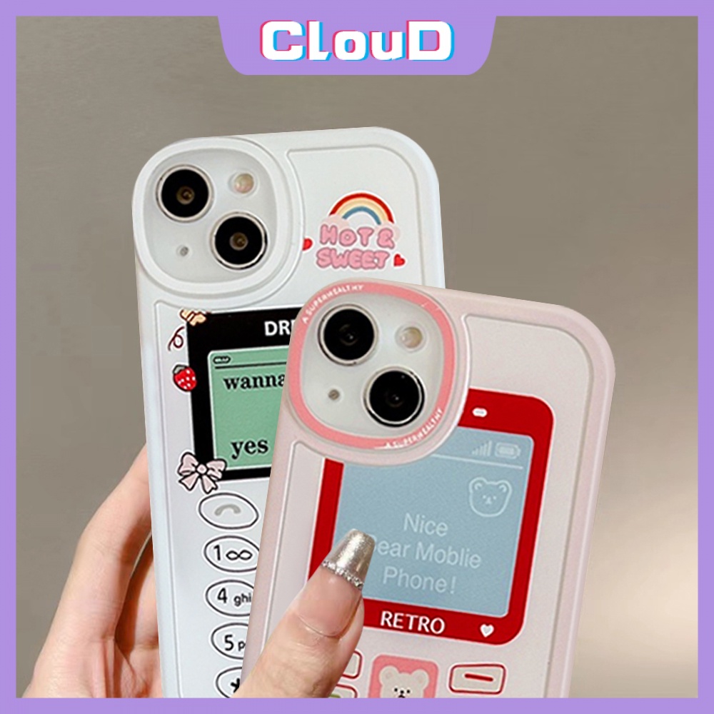 NOKIA Soft Case TPU Motif Kartun Beruang Untuk Realme C31 C35 C25Y C15 C21Y C12 C25 C25s Realme 5 8i 6i 5i 9i 7i 6 5s 8 8pro 6s 7 C11 C20 C21A