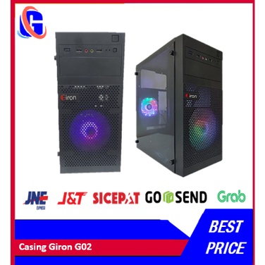 CASING GAMING GIRON G02 INCLUDE FAN RGB