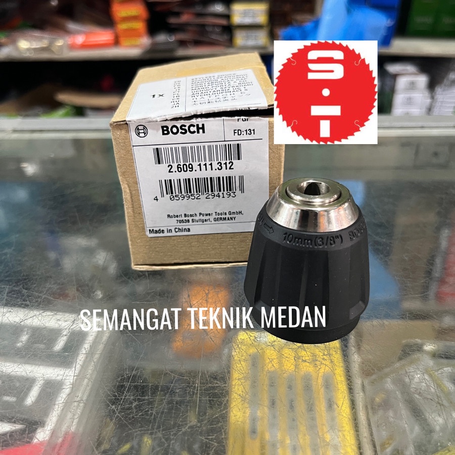 GSB120LI SPAREPART KEPALA BOR KEYLESS CHUCK DRILL BOSCH GSB 120 LI