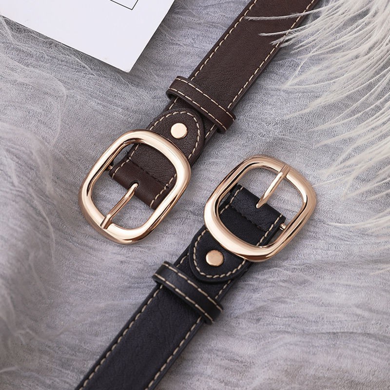 ✅ COD KUMA Gesper Wanita Tali Pinggang Bahan PU Untuk Wanita / Ikat Pinggang Wanita Belt Retro Fashion