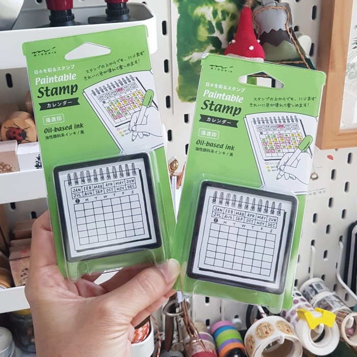 

Murah Midori Calendar Stamp Self Ink / Stempel Midori Bentuk Kalendar Hemat