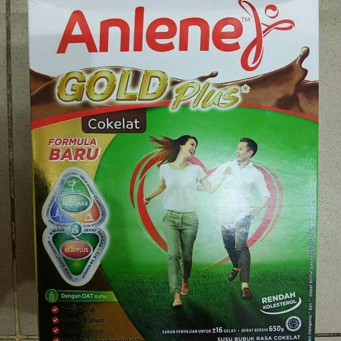 

[ COD ] Susu Anlene Gold 650 Gram Coklat
