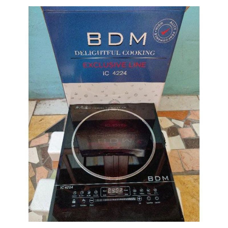 kompor listrik BDM IC 4224 bonus panci goreng gsf uk 32cm 1pcs