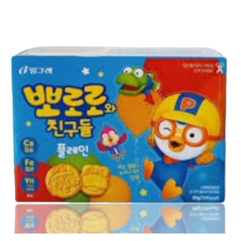 

Binggrae Pororo & Frinds Biscuit Plain 65 gra.