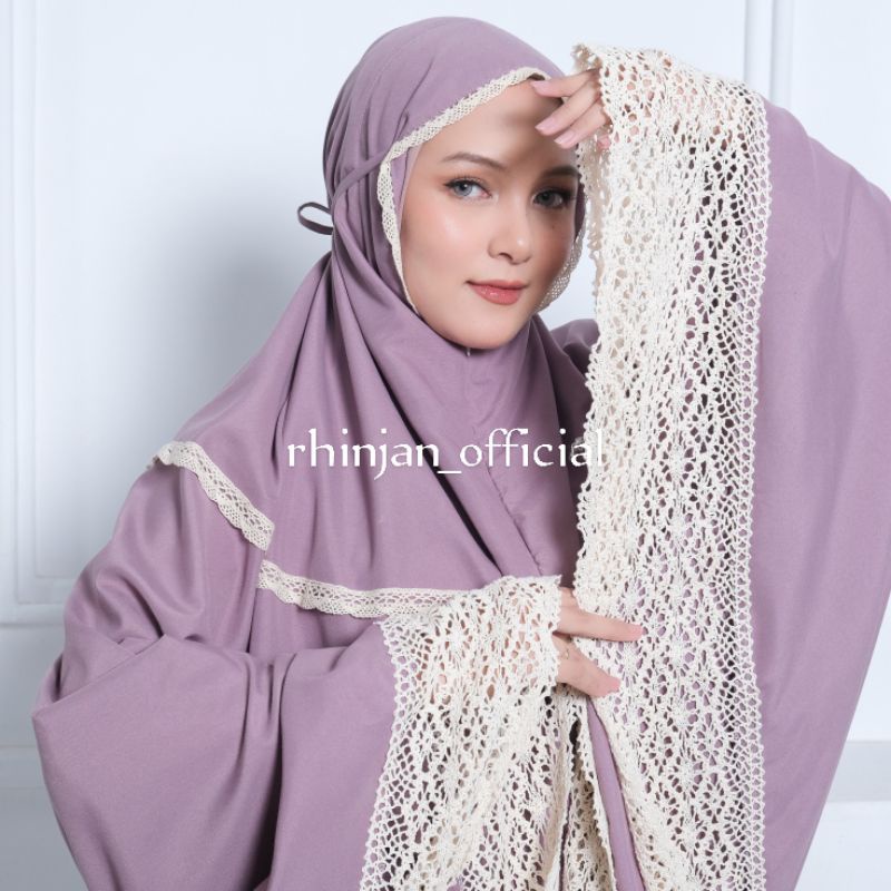 Mukena Dewasa jumbo Katun Mikro Premium