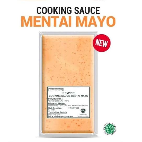 

Sale--Kewpie Cooking Sauce Mentai Mayo 1kg - Saus Mentai