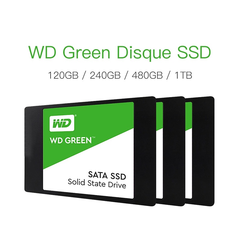 Wd Green Drive ssd sata3 40gb / 120gb 2.5 &quot;Untuk Laptop / Komputer Desktop