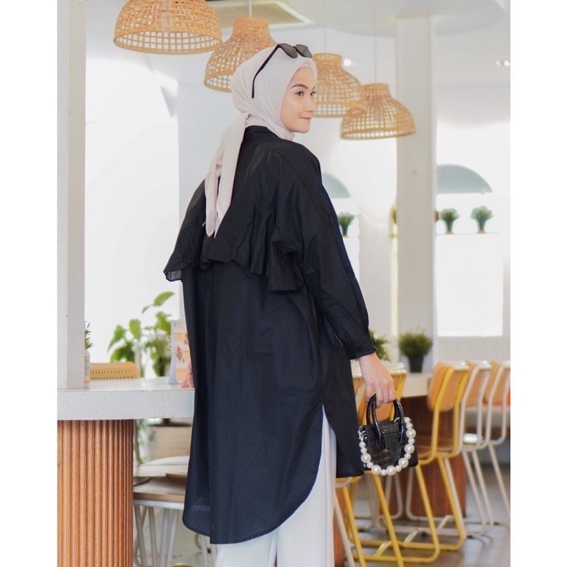 LAYNA TUNIK RUFFLE BELAKANG LD 120cm