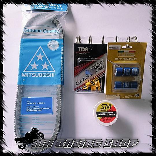 PAKET CVT UPGRADE GENIO PAKET KIRIAN SCOOPY PRESTIGE BEAT DELUXE