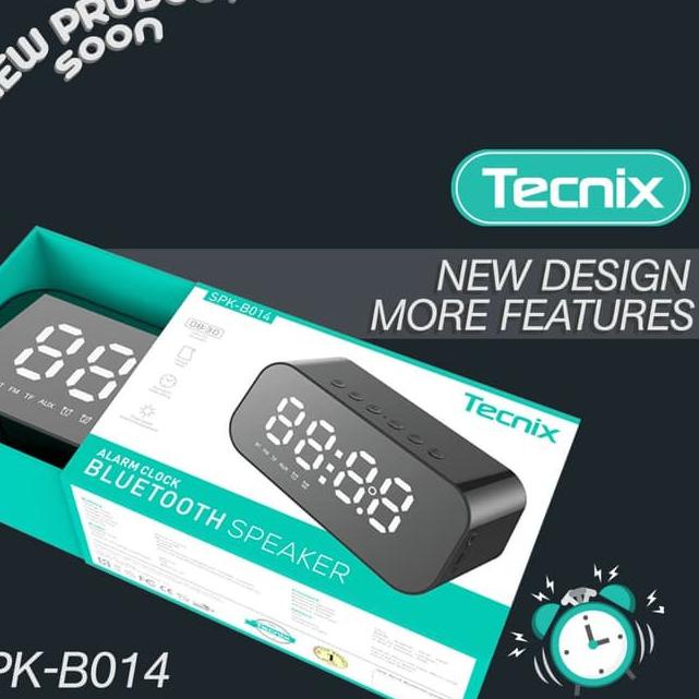 Murah Meriah TECNIX SPK-B014 Speaker Bluetooth Portable - New Model - Hifi Speaker