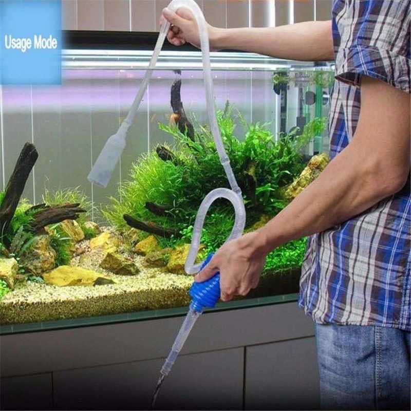 Sedotan Pembersih Air Aquarium ikan / Pompa Sedot Pembersih Akuarium Water Charge Pump 1.7M