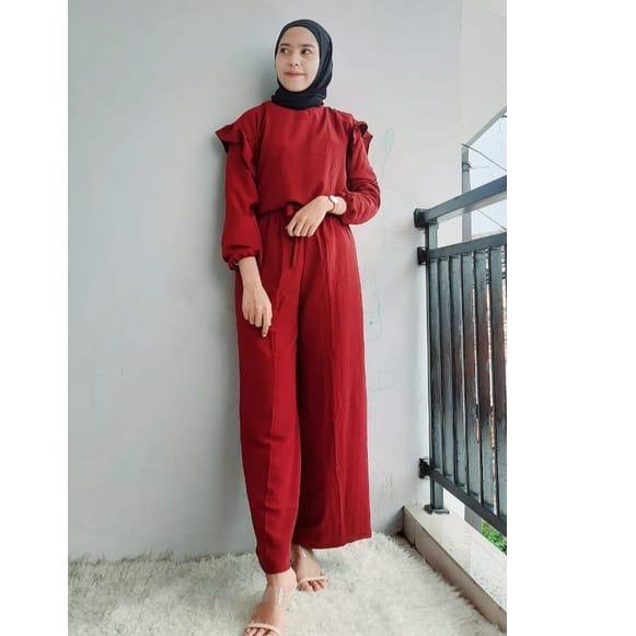 codek9K4w--Ruby set rayon crinkle || setelan kekinian || setelan wanita kekinian || ootd wanita set 