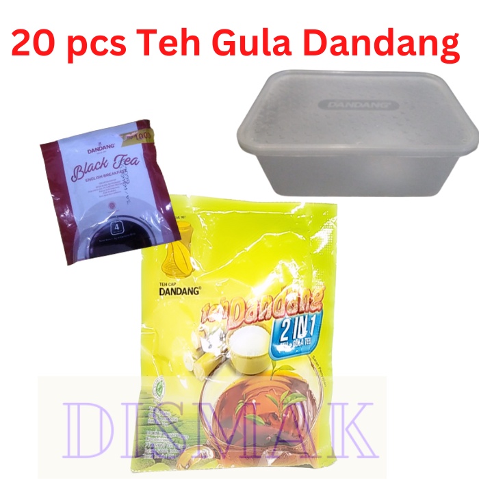 Teh Dandang 2 in 1 Teh dan Gula 20 sachet