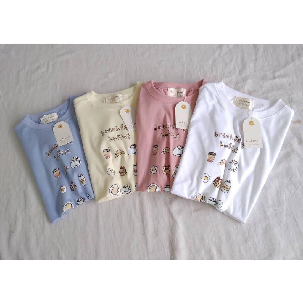 MakeGrosir - KAOS OVERSIZE BREAKFAST BUFFET