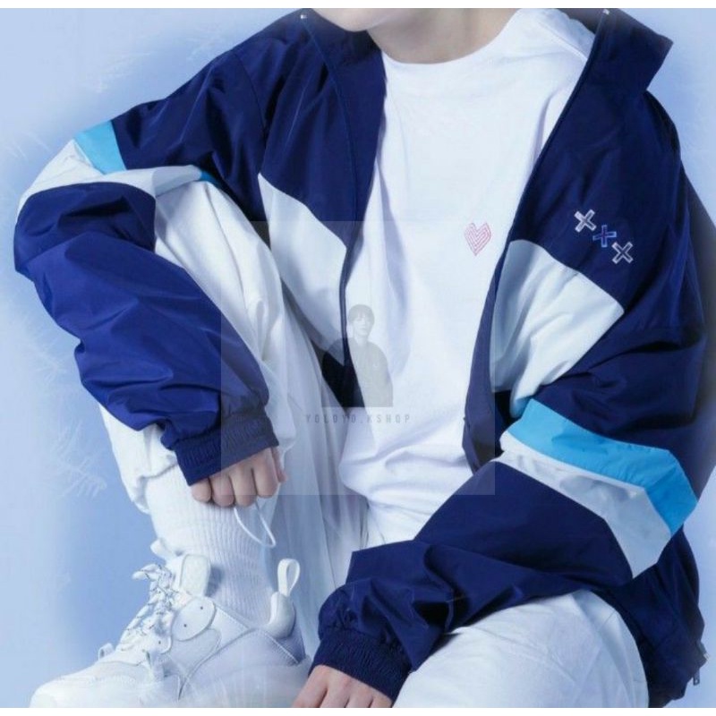 TXT FREEZE HOODIE KPOP TAEHYUN SOOBIN FASHION JAKET ZIPPER