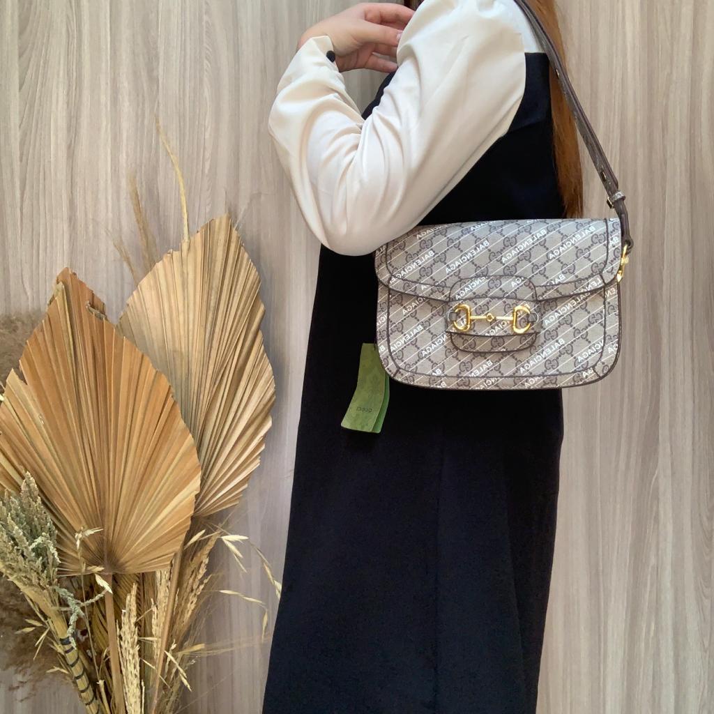 (HARGA SPECIAL) LUXY LX2194 TAS SELEMPANG WANITA HORSEBIT 1955 MEDIUM FULL EMBOSSED KUALITAS VIP PLATINUM