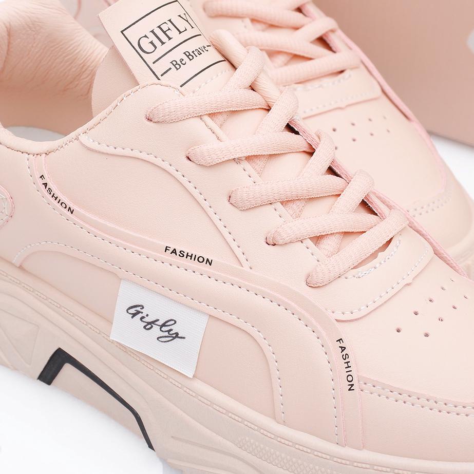 Miliki✓ GIFLY Delian Sepatu Sneakers Wanita Import 689 ✔