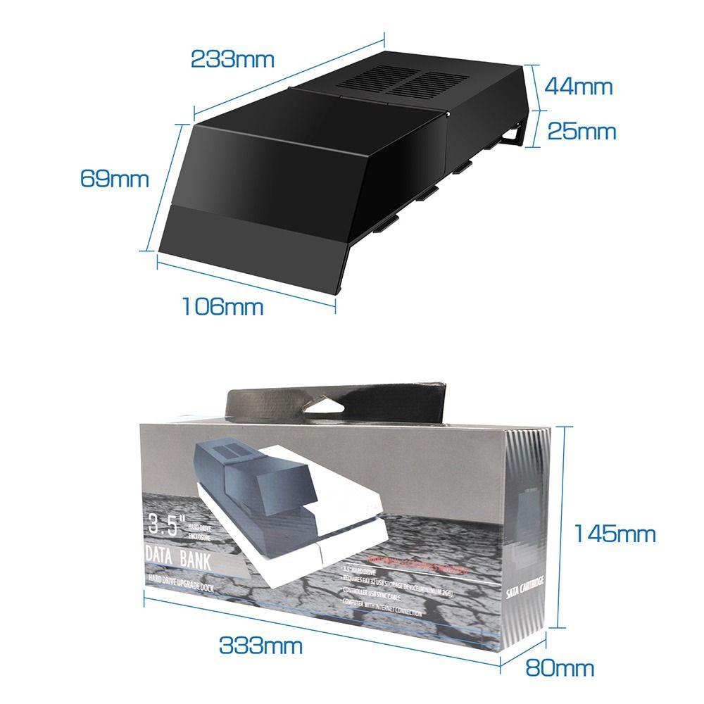 Top Hard Disk Case Professional 3.5 inch SATA Untuk PS4 Host External