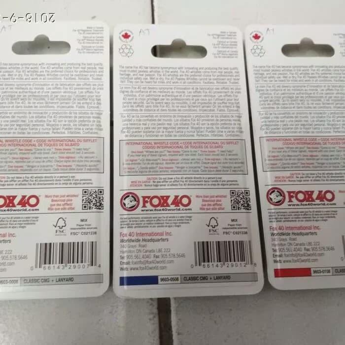 PROMO Peluit fox 40 cmg classic. peluit fox 40 original PROMO