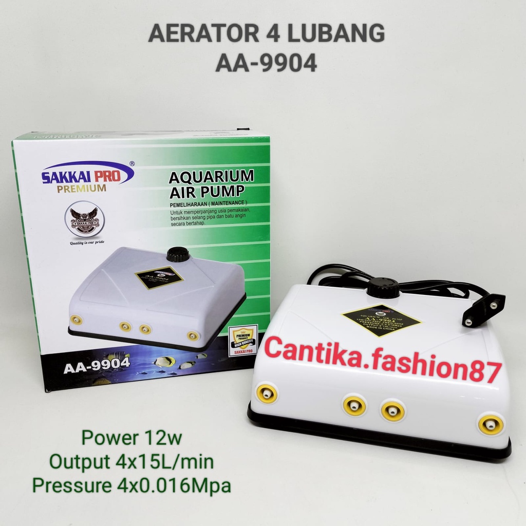AIRPUMP / AERATOR 4 LUBANG SAKKAI PRO AA-9904