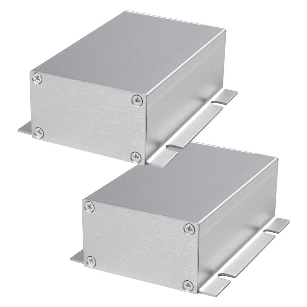 Solighter Papan Sirkuit Shell Mini Shielding Box80 * 67 * 30mm Kotak Proyek Elektronik