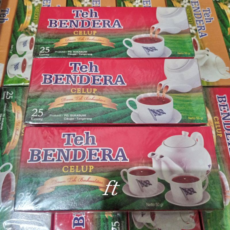 

Teh Bendera Celup isi 25