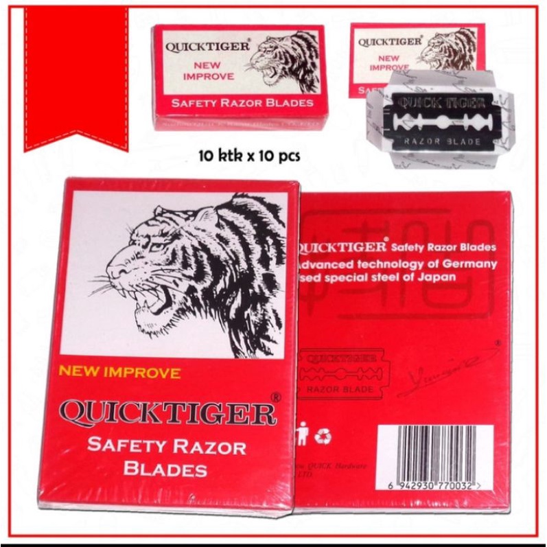 Silet Quick Tiger Original (1pak)