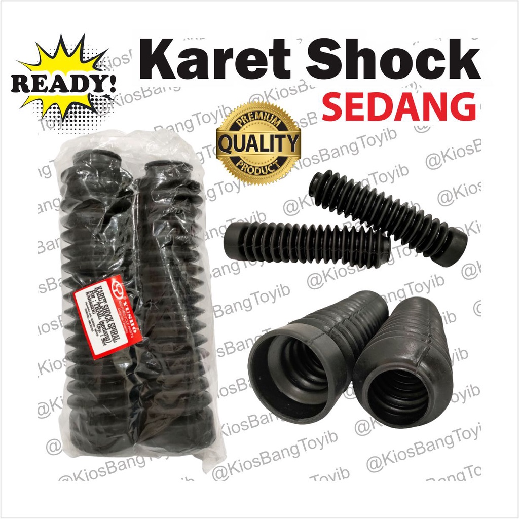 Karet Shock Skok Depan Isi 2pc Trail Panjang Universal (YUSHO)