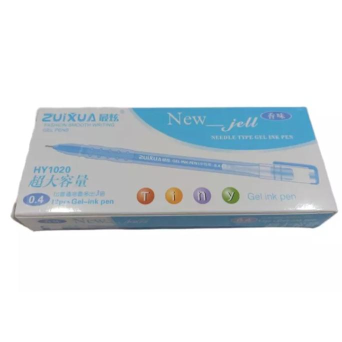 

RECOMENDED Zuixua Pulpen Gel / PEN GEL New Jell Pulpen 0.4mm ISI 12 3887 ㊍