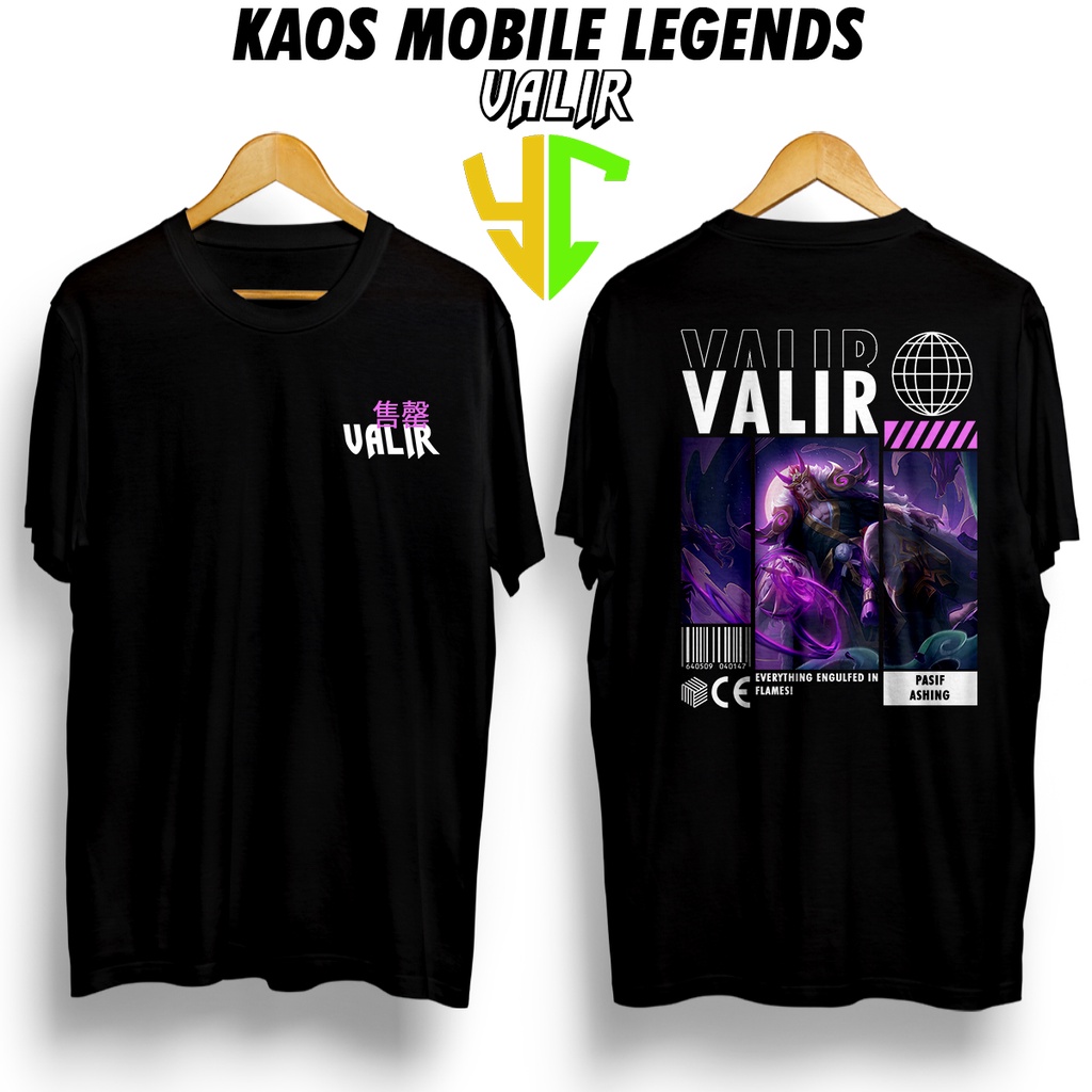 YC Kaos StreetWear Hero ML (VALIR COLLECTOR) Bisa Request Hero, Kaos Pendek Pria Kaos Premium Kaso S