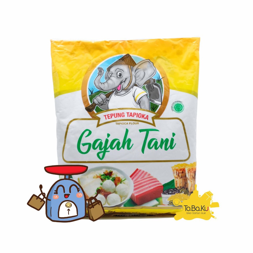 

Tepung Tapioka Cap Gajah Tani 500gr