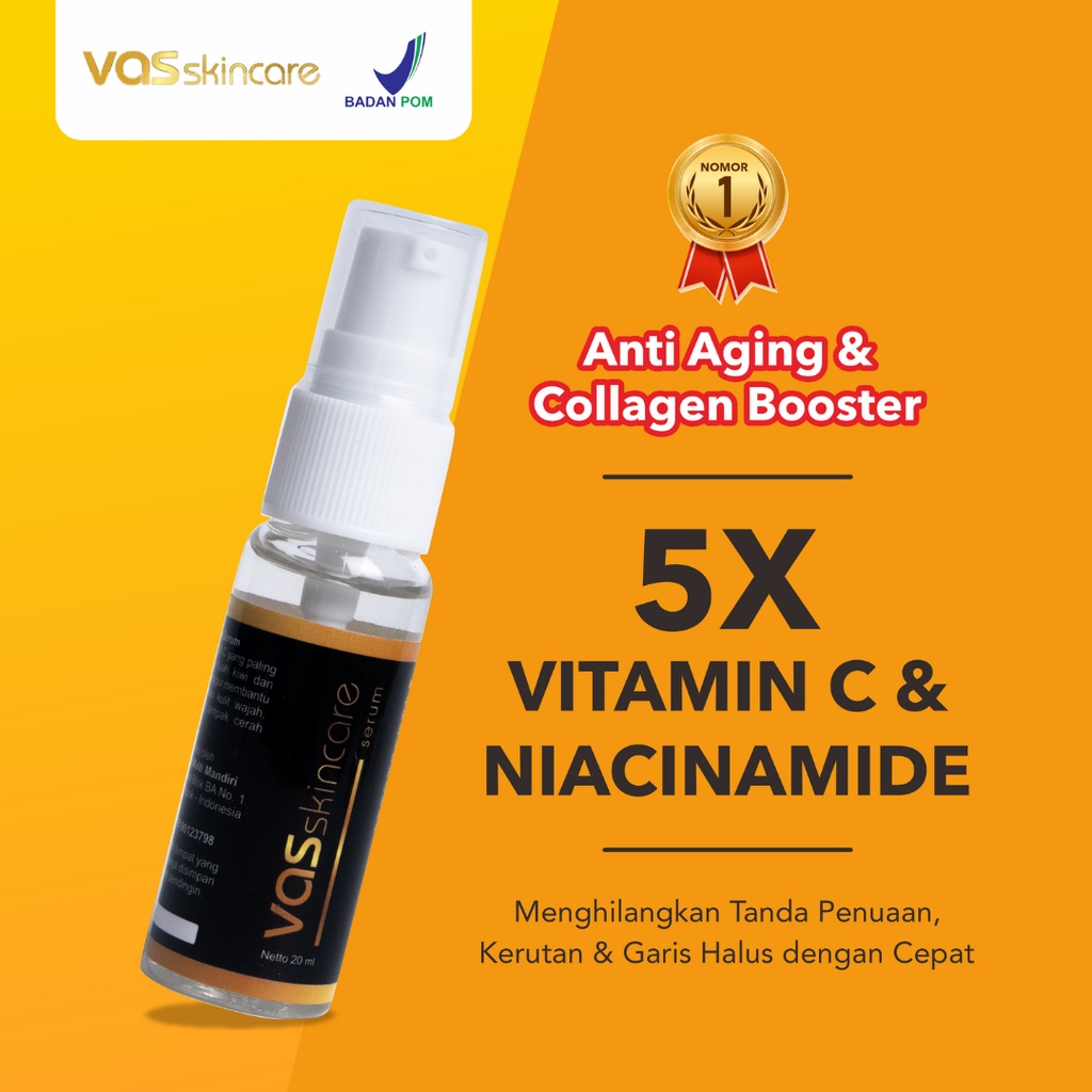 Serum Vas Skincare Anti Aging &amp; Menjaga Kelembaban Kulit