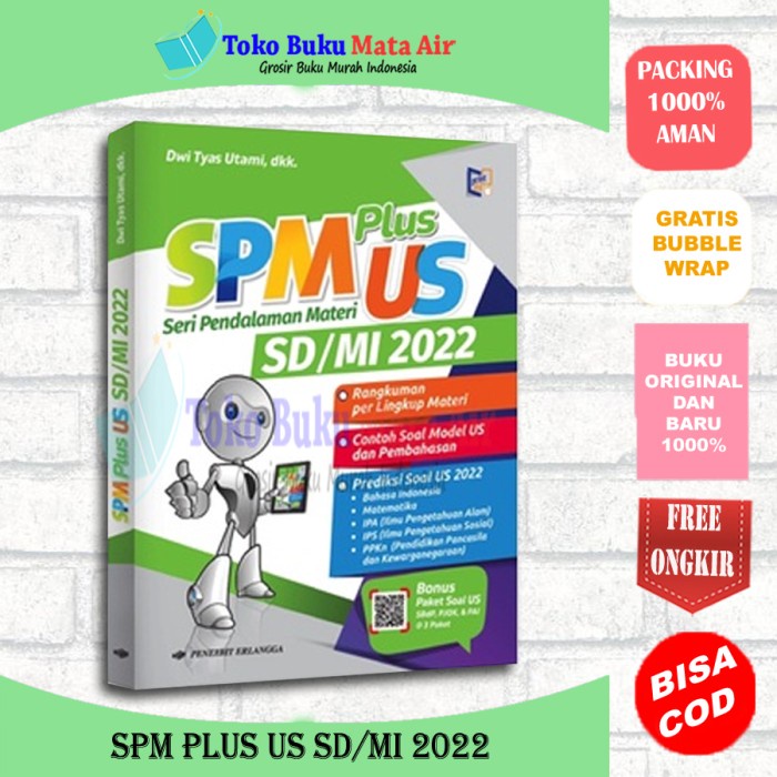 

✨COD✨ ORIGINAL SPM PLUS US SD/MI 2022 - DWI TYAS UTAMI, DKK ERLANGGA