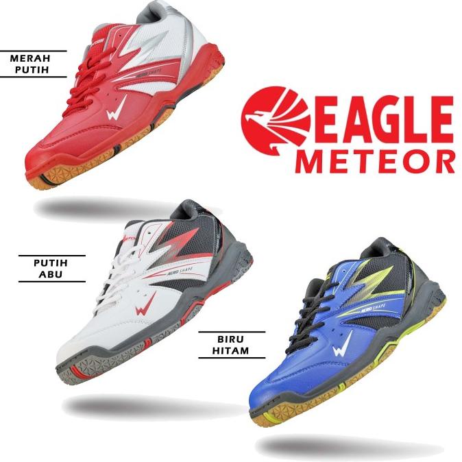 Sepatu Badminton Eagle Meteor Terbaru ORIGINAL - FREE BANYAK