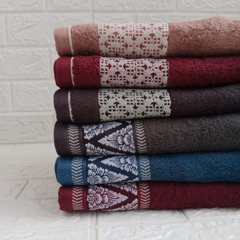 Handuk Mandi / Dewasa / Souvenir  Terry Palmer Premium List 50 x 100 cm 3 MOTIF