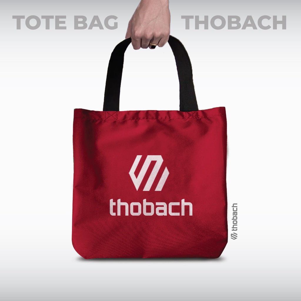 THOBACH-TOTE BAG CORDURA LOGO 2 TAS JINGJING