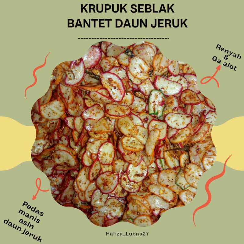 

Kerupuk Seblak Bantet Daun Jeruk 9