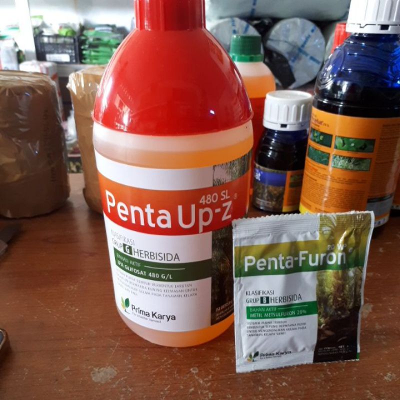 Herbisida PENTA UP Z 1LTR Bonus Penta furon 5gr