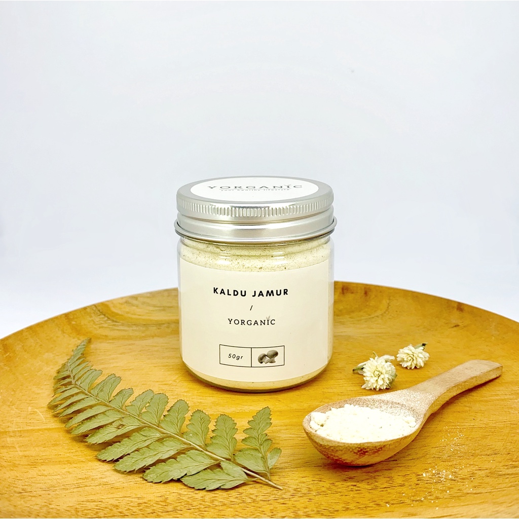 

Kaldu Jamur Bubuk Organik(NO MSG)/Organic Mushroom Powder-Yorganic